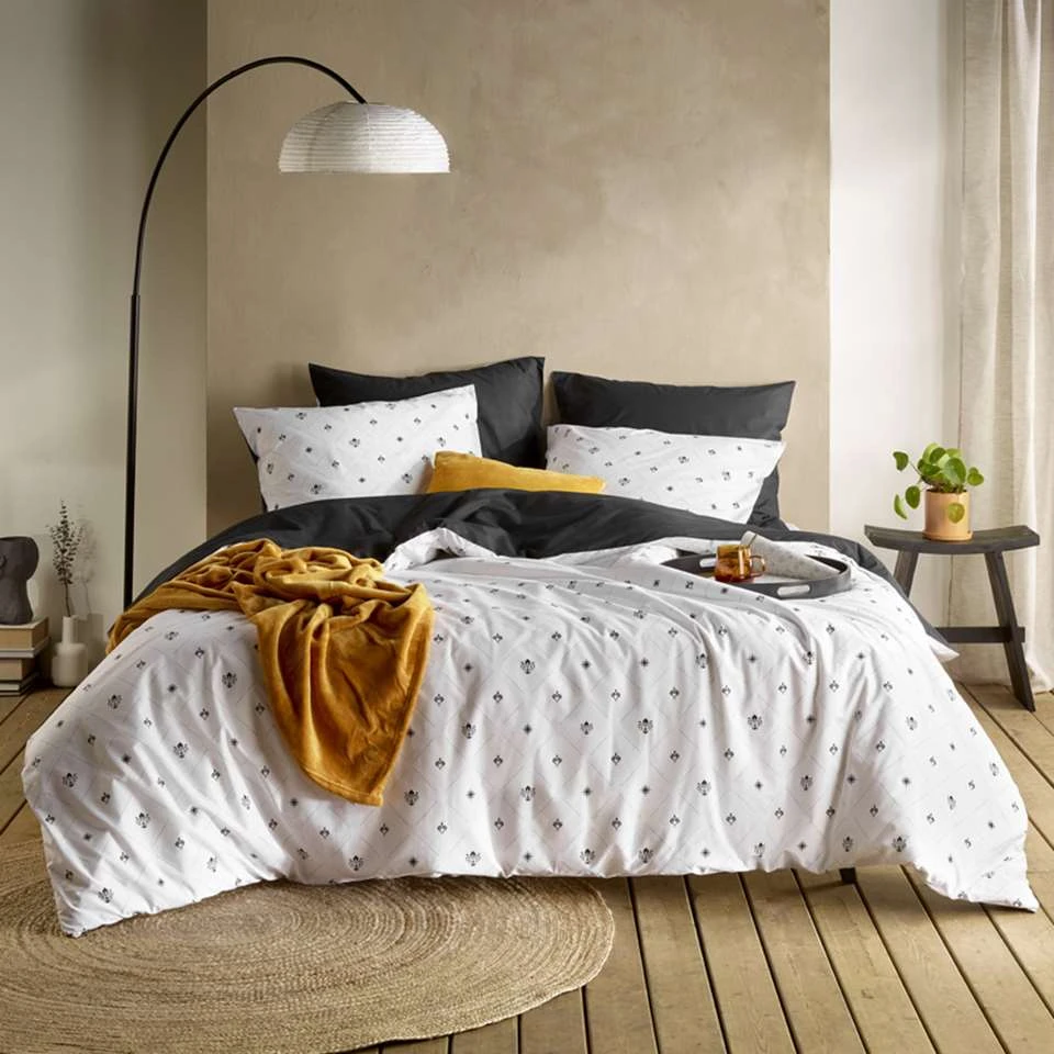 De Witte Lietaer Dekbedovertrek Knight - Lits Jumeaux - 240 X 220 Cm - Katoen 3 De Witte Lietaer Dekbedovertrek Knight - Lits Jumeaux - 240 X 220 Cm - Katoen - Afbeelding 3