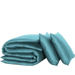 De Witte Lietaer Dekbedovertrek Katoen Satijn Olivia - 200 X 200/220 Cm - Groen -Beddengoed Winkel 1000028704 0103