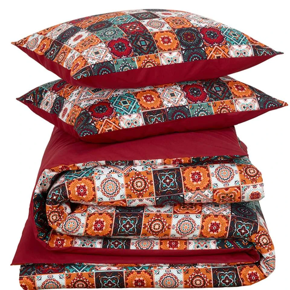 De Witte Lietaer Dekbedovertrek Ankara - Lits Jumeaux - 240 X 220 Cm - Katoen 4 De Witte Lietaer Dekbedovertrek Ankara - Lits Jumeaux - 240 X 220 Cm - Katoen - Afbeelding 4