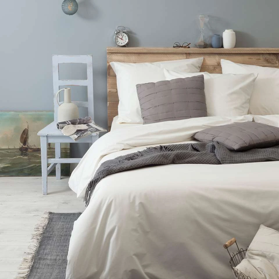 Cinderella Dekbedovertrek Weekend - Katoen - 260x200/220 Cm - Ivoor 2 Cinderella Dekbedovertrek Weekend - Katoen - 260x200/220 Cm - Ivoor - Afbeelding 2