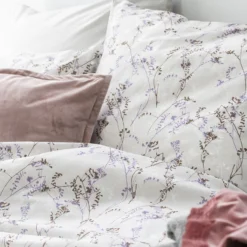 Cinderella Dekbedovertrek Sprig - Katoen - 200x200/220 Cm - Rose -Beddengoed Winkel 1000030601 0102