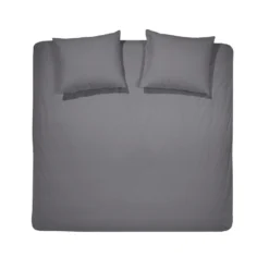 Cinderella Dekbedovertrek Weekend - Katoen - 260x200/220 Cm - Antraciet