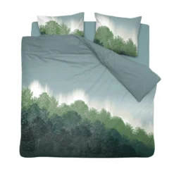 Cinderella Dekbedovertrek Northern Light - Flanel - 240x200/220 Cm - Green