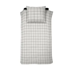 Cinderella Dekbedovertrek Kody - Flanel - 140x200/220 Cm - Off White