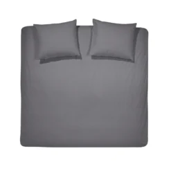 Cinderella Dekbedovertrek Flanel - 260x200/220 Cm - Antraciet