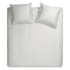 Cinderella Dekbedovertrek Satijn - 260x200/220 Cm - Lichtgrijs