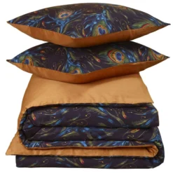 De Witte Lietaer Dekbedovertrek Peafowl - 240 X 220 Cm - Katoen Satijn -Beddengoed Winkel 1000031323 0102