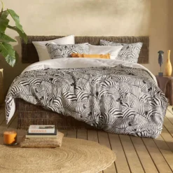 De Witte Lietaer Dekbedovertrek Zebra - 240 X 220 Cm - Katoen Satijn 6 De Witte Lietaer Dekbedovertrek Zebra - 240 X 220 Cm - Katoen Satijn -Beddengoed Winkel 1000031331 0102