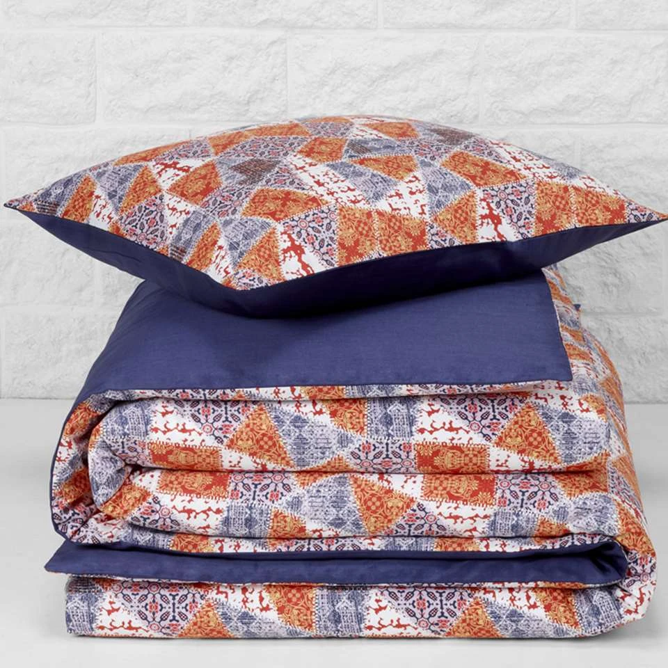 De Witte Lietaer Dekbedovertrek Quilt - 140 X 200/220 Cm - Katoen Satijn 4 De Witte Lietaer Dekbedovertrek Quilt - 140 X 200/220 Cm - Katoen Satijn - Afbeelding 4