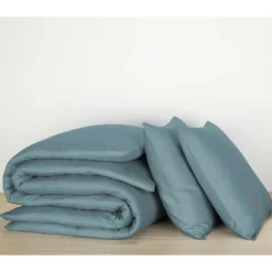 De Witte Lietaer Dekbedovertrek Katoen Satijn Olivia - 240 X 220 Cm - Groen 7 De Witte Lietaer Dekbedovertrek Katoen Satijn Olivia - 240 X 220 Cm - Groen -Beddengoed Winkel 1000032001 0103