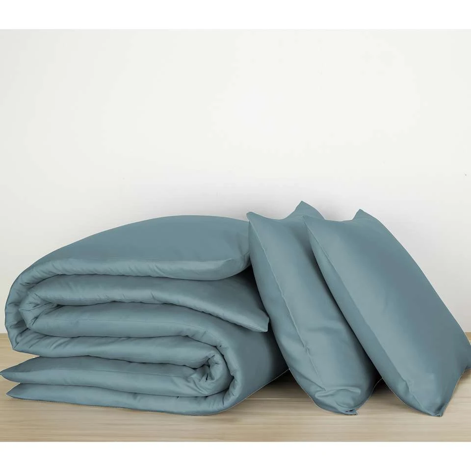 De Witte Lietaer Dekbedovertrek Katoen Satijn Olivia - 240 X 220 Cm - Groen 4 De Witte Lietaer Dekbedovertrek Katoen Satijn Olivia - 240 X 220 Cm - Groen - Afbeelding 4