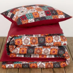 De Witte Lietaer Dekbedovertrek Ankara - Eenpersoons - 140 X 200/220 Cm - Katoen -Beddengoed Winkel 1000032017 0102