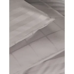 De Witte Lietaer Dekbedovertrek Katoen Satijn Zygo - 140 X 220 Cm - Taupe -Beddengoed Winkel 1000032030 0102