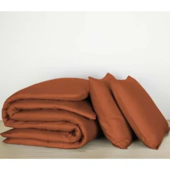 De Witte Lietaer Dekbedovertrek Katoen Satijn Olivia - 260 X 240 Cm - Bruin 6 De Witte Lietaer Dekbedovertrek Katoen Satijn Olivia - 260 X 240 Cm - Bruin -Beddengoed Winkel 1000032057 0102