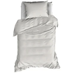 De Witte Lietaer Dekbedovertrek Katoen Satijn Olivia - 140 X 200/220 Cm - Beige