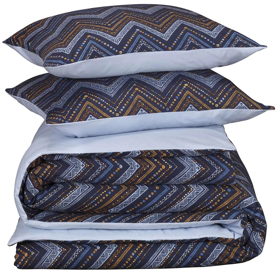 De Witte Lietaer Dekbedovertrek Sioux - 240 X 220 Cm - Katoen Flanel 3 De Witte Lietaer Dekbedovertrek Sioux - 240 X 220 Cm - Katoen Flanel - Afbeelding 3