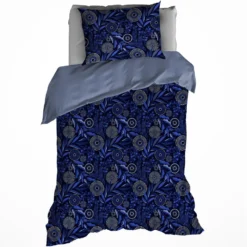 De Witte Lietaer Dekbedovertrek Moonflower - 140 X 200/220 Cm - Katoen Flanel