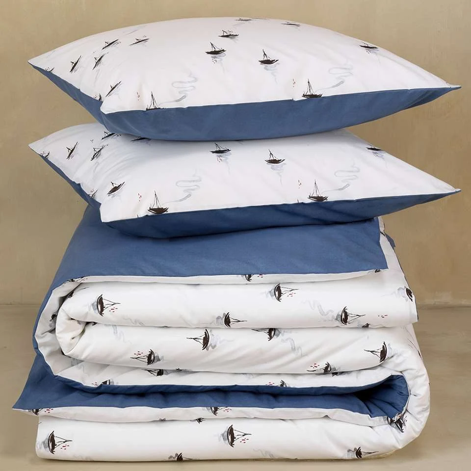 De Witte Lietaer Dekbedovertrek Hiroshi - 260 X 240 Cm - Katoen Perkal 3 De Witte Lietaer Dekbedovertrek Hiroshi - 260 X 240 Cm - Katoen Perkal - Afbeelding 3