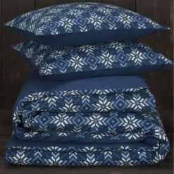 De Witte Lietaer Dekbedovertrek Anzor - 240 X 220 Cm - Katoen Flanel -Beddengoed Winkel 1000032114 0103