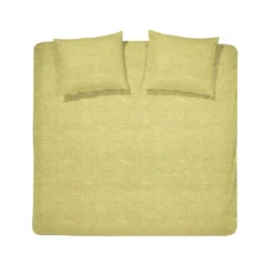 Cinderella Dekbedovertrek Lyn - Katoen - 260x200/220 Cm - Mustard