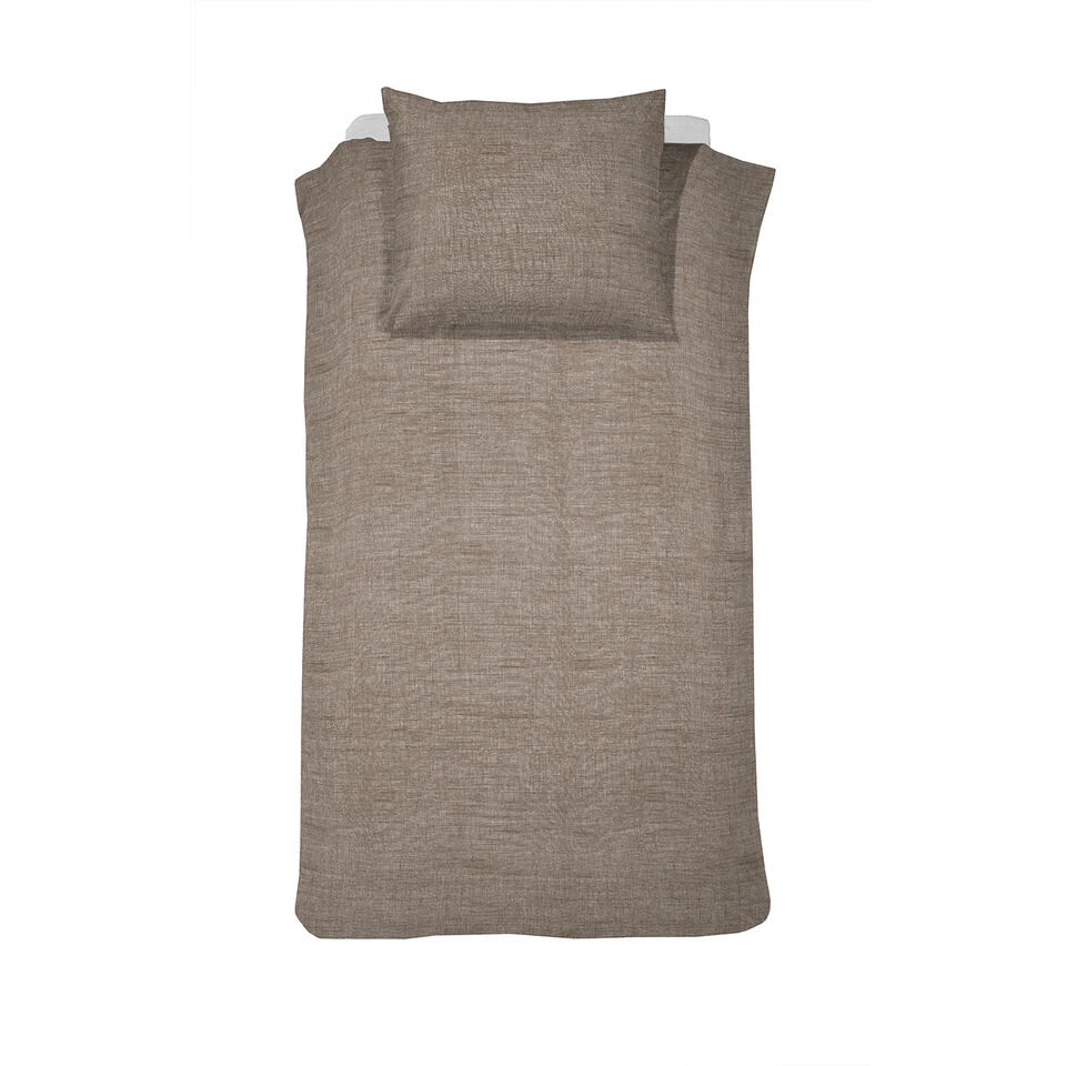 Cinderella Dekbedovertrek Lyn - Katoen - 140x200/220 Cm - Sand 1 Cinderella Dekbedovertrek Lyn - Katoen - 140x200/220 Cm - Sand