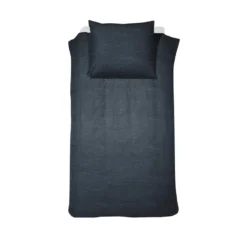 Cinderella Dekbedovertrek Lyn - Katoen - 140x200/220 Cm - Anthracite