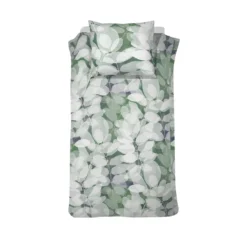 Beddengoed Winkel 16 Cinderella Dekbedovertrek Levy - Satijn - 140x200/220 Cm - Green