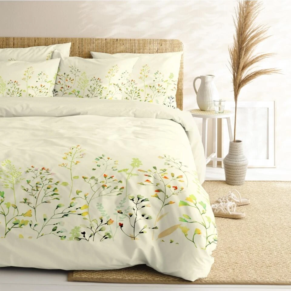 Cinderella Dekbedovertrek Isabella - Satijn - 240x200/220 Cm - Yellow 4 Cinderella Dekbedovertrek Isabella - Satijn - 240x200/220 Cm - Yellow - Afbeelding 4