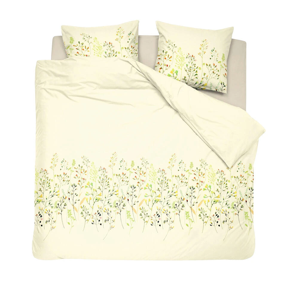 Cinderella Dekbedovertrek Isabella - Satijn - 240x200/220 Cm - Yellow 1 Cinderella Dekbedovertrek Isabella - Satijn - 240x200/220 Cm - Yellow