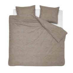 Cinderella Dekbedovertrek Lyn - Katoen - 200x200/220 Cm - Sand