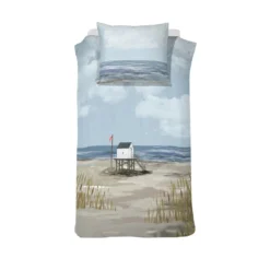 Beddengoed Winkel 14 Cinderella Dekbedovertrek Ameland - Satijn - 140x200/220 Cm - Blue