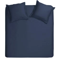 Cinderella Dekbedovertrek Sundays - Satijn - 260x200/220 Cm - Marine