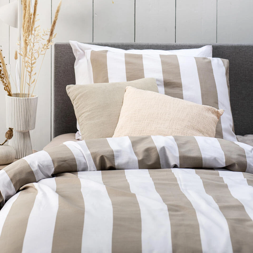 Cinderella Dekbedovertrek Jacky - Katoen - 140x200/220 Cm - Natural 2 Cinderella Dekbedovertrek Jacky - Katoen - 140x200/220 Cm - Natural - Afbeelding 2