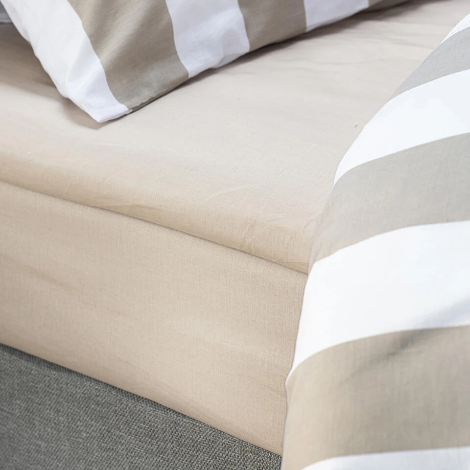 Cinderella Dekbedovertrek Jacky - Katoen - 140x200/220 Cm - Natural 4 Cinderella Dekbedovertrek Jacky - Katoen - 140x200/220 Cm - Natural - Afbeelding 4