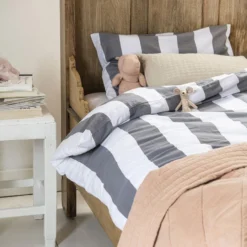 Cinderella Dekbedovertrek Jacky - Katoen - 260x200/220 Cm - Anthracite 7 Cinderella Dekbedovertrek Jacky - Katoen - 260x200/220 Cm - Anthracite -Beddengoed Winkel 1000041608 0103