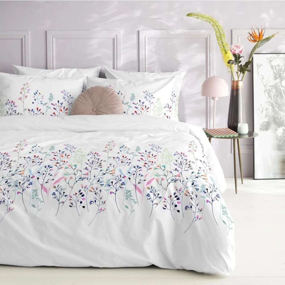 Cinderella Dekbedovertrek Isabella - Satijn - 200x200/220 Cm - White 4 Cinderella Dekbedovertrek Isabella - Satijn - 200x200/220 Cm - White - Afbeelding 4