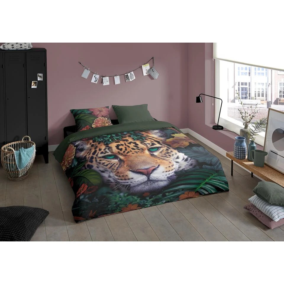 Pure Dekbedovertrek "Wildlife Flowers" - Multi - (140x220 Cm) 2 Pure Dekbedovertrek "Wildlife Flowers" - Multi - (140x220 Cm) - Afbeelding 2
