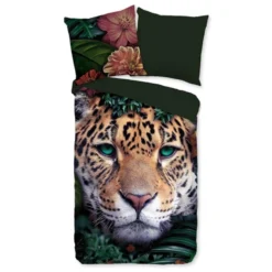 Pure Dekbedovertrek "Wildlife Flowers" - Multi - (140x220 Cm) 6 Pure Dekbedovertrek "Wildlife Flowers" - Multi - (140x220 Cm) -Beddengoed Winkel 1000054767 0102