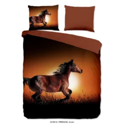 Pure Dekbedovertrek "Freedom" - Bruin - (200x220 Cm)