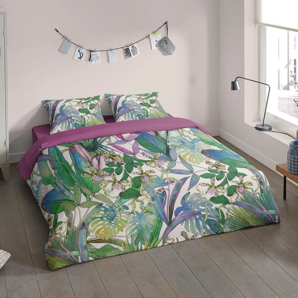 Pure Dekbedovertrek "Tikala" - Multi - (140x220 Cm) 2 Pure Dekbedovertrek "Tikala" - Multi - (140x220 Cm) - Afbeelding 2