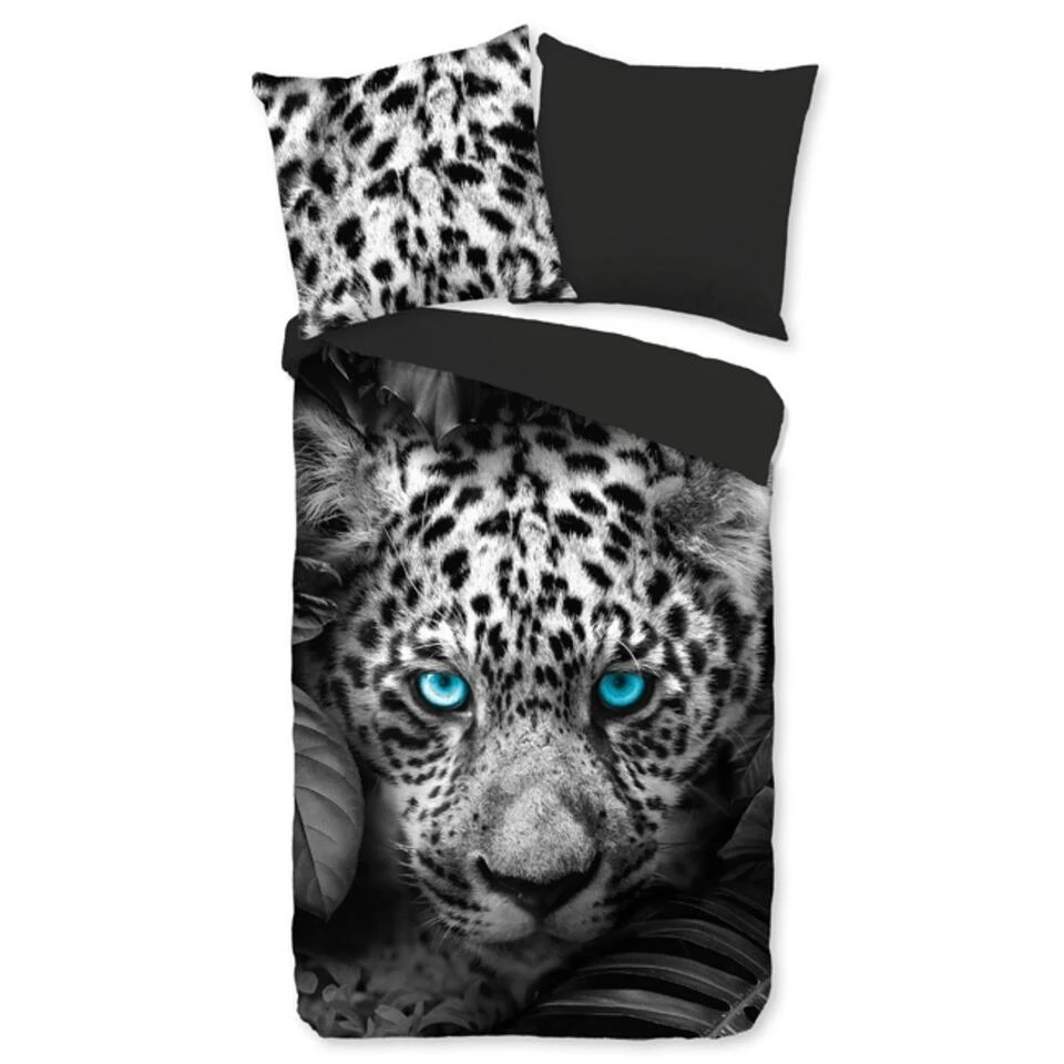 Pure Dekbedovertrek "Blue Eyes" - Antraciet - (140x220 Cm) 3 Pure Dekbedovertrek "Blue Eyes" - Antraciet - (140x220 Cm) - Afbeelding 3