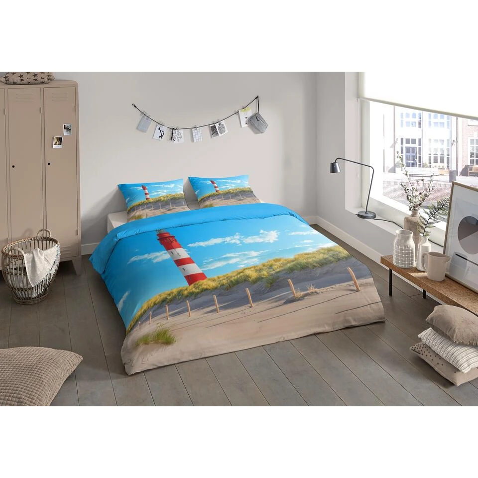 Pure Dekbedovertrek "Beach" - Multi - (200x220 Cm) 2 Pure Dekbedovertrek "Beach" - Multi - (200x220 Cm) - Afbeelding 2