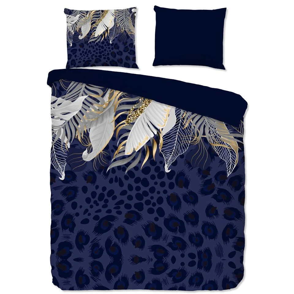 Pure Dekbedovertrek "Sofia" - Blauw - (240x220 Cm) 1 Pure Dekbedovertrek "Sofia" - Blauw - (240x220 Cm)