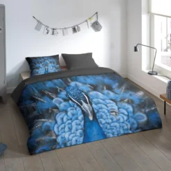 Pure Dekbedovertrek "Proud" - Blauw - (240x220 Cm) -Beddengoed Winkel 1000054832 0102