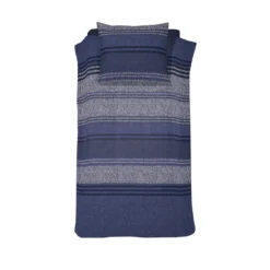 Beddengoed Winkel 6 Cinderella Astor - Dekbedovertrek - Katoen - 140x200/220 Cm - Jeans Blue