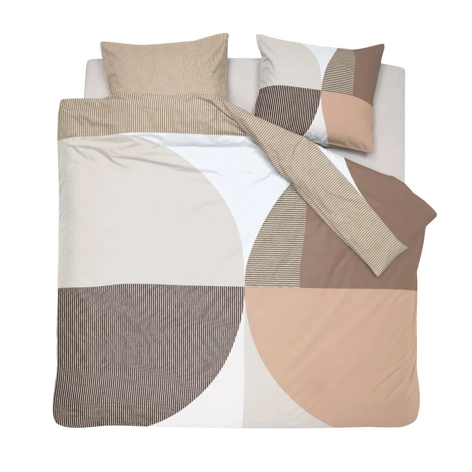 Cinderella Knut - Dekbedovertrek - Katoen - 200x200/220 Cm - Terra 3 Cinderella Knut - Dekbedovertrek - Katoen - 200x200/220 Cm - Terra - Afbeelding 3