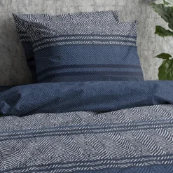 Cinderella Astor - Dekbedovertrek - Katoen - 140x200/220 Cm - Jeans Blue -Beddengoed Winkel 1000055053 0103