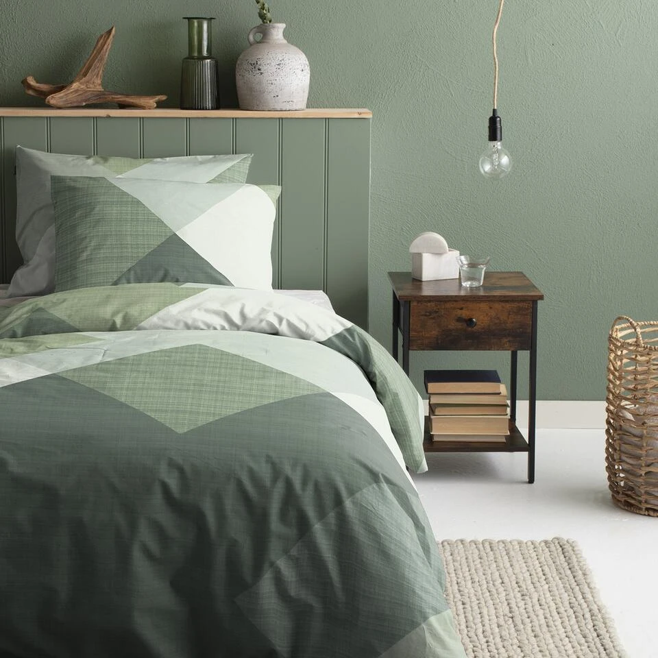 Cinderella Rexa - Dekbedovertrek - Katoen - 140x200/220 Cm - Misty 2 Cinderella Rexa - Dekbedovertrek - Katoen - 140x200/220 Cm - Misty - Afbeelding 2