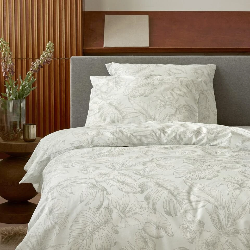 Cinderella Pacova - Dekbedovertrek - Katoen - 140x200/220 Cm - Natural 2 Cinderella Pacova - Dekbedovertrek - Katoen - 140x200/220 Cm - Natural - Afbeelding 2