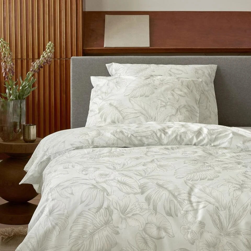 Cinderella Pacova - Dekbedovertrek - Katoen - 140x200/220 Cm - Natural 4 Cinderella Pacova - Dekbedovertrek - Katoen - 140x200/220 Cm - Natural - Afbeelding 4